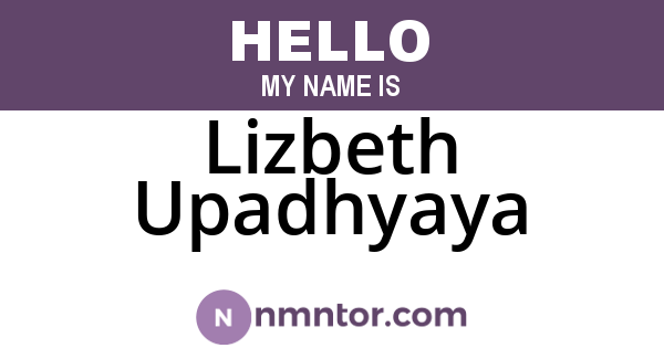 Lizbeth Upadhyaya