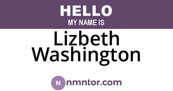 Lizbeth Washington