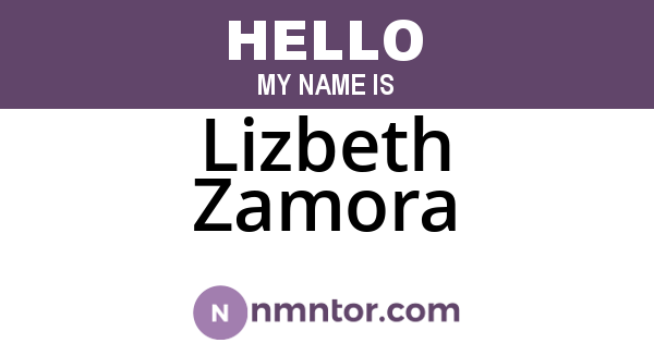 Lizbeth Zamora