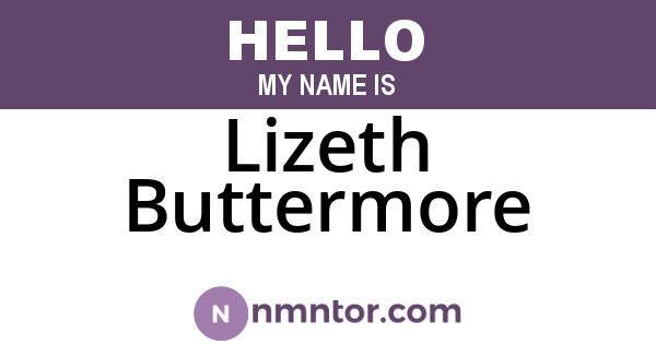 Lizeth Buttermore