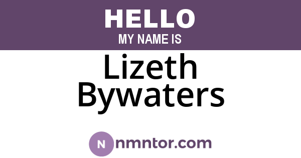 Lizeth Bywaters