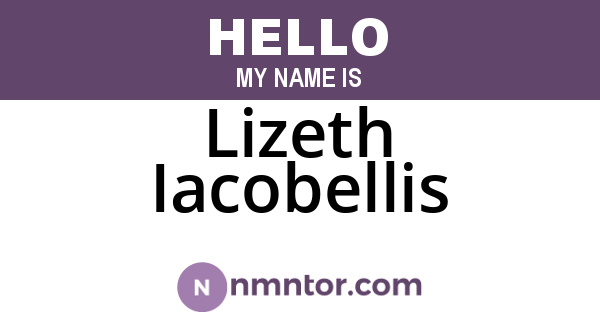 Lizeth Iacobellis