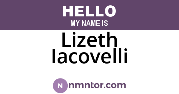 Lizeth Iacovelli