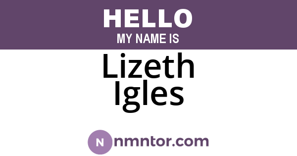Lizeth Igles