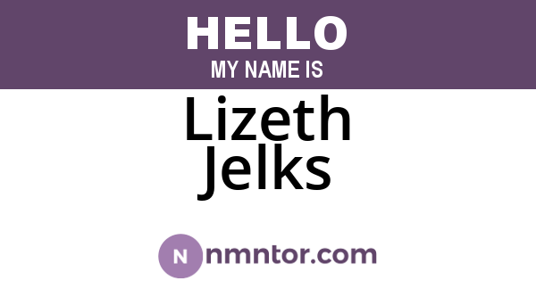 Lizeth Jelks