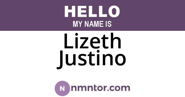 Lizeth Justino