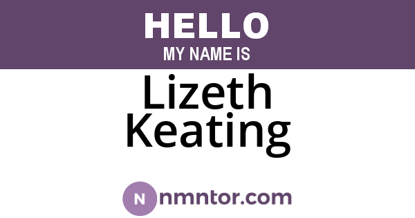 Lizeth Keating