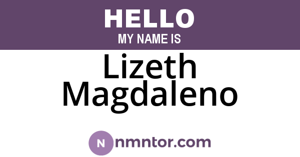 Lizeth Magdaleno