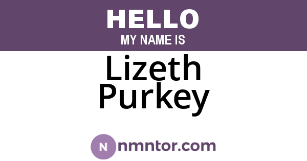 Lizeth Purkey
