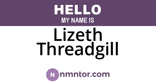Lizeth Threadgill
