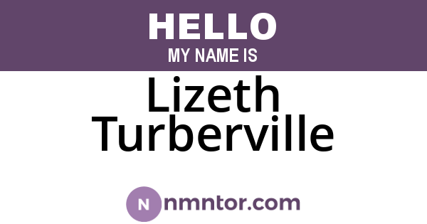 Lizeth Turberville