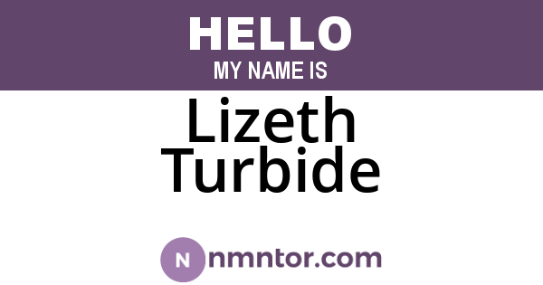 Lizeth Turbide