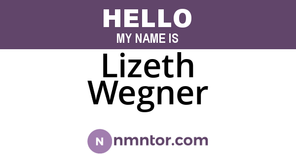 Lizeth Wegner