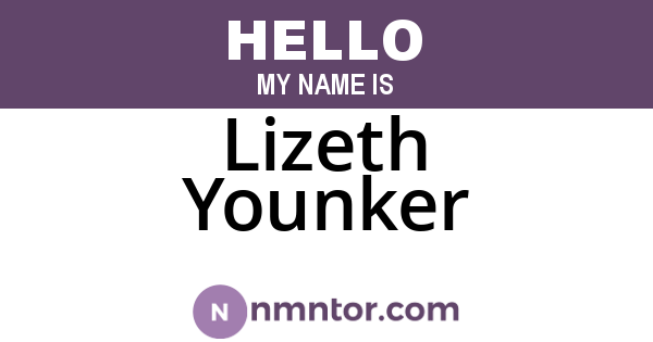 Lizeth Younker