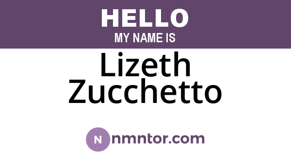 Lizeth Zucchetto