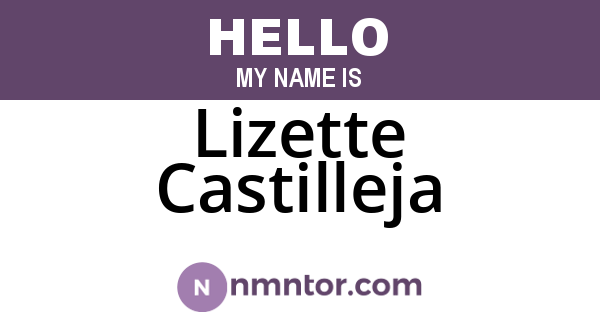 Lizette Castilleja