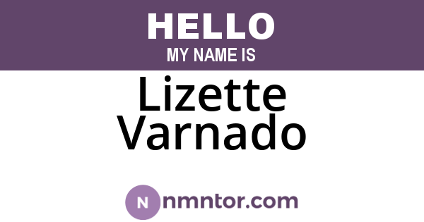 Lizette Varnado