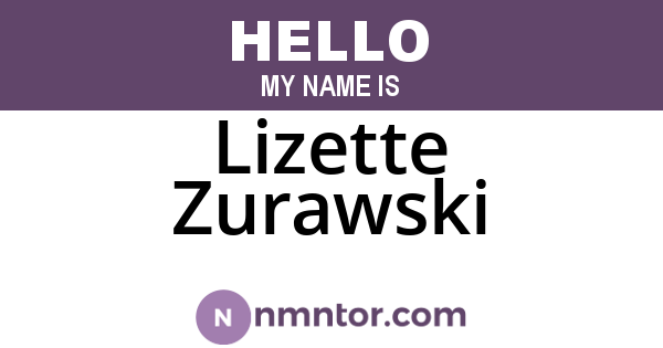 Lizette Zurawski
