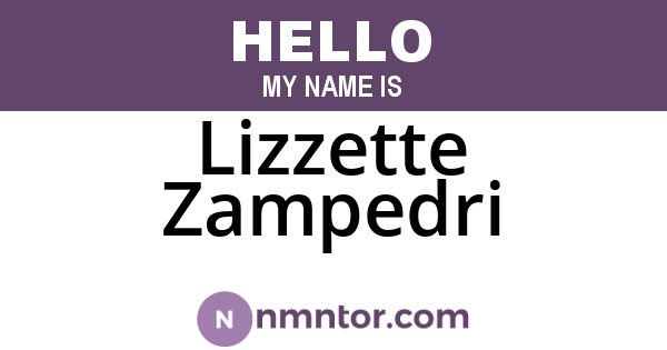 Lizzette Zampedri
