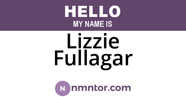 Lizzie Fullagar