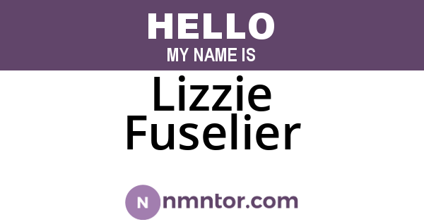 Lizzie Fuselier