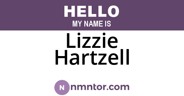Lizzie Hartzell