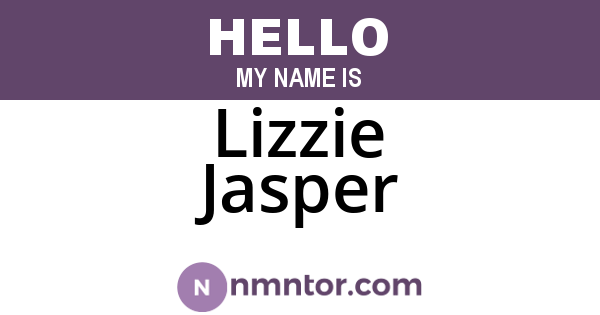 Lizzie Jasper