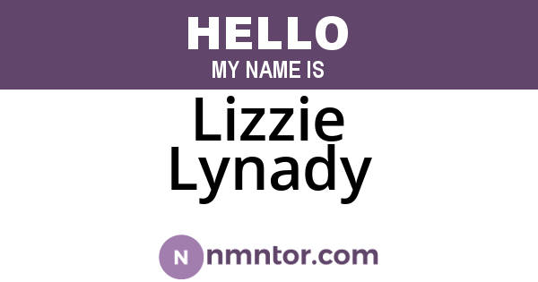 Lizzie Lynady