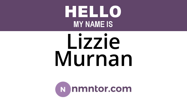 Lizzie Murnan
