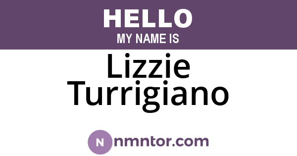 Lizzie Turrigiano