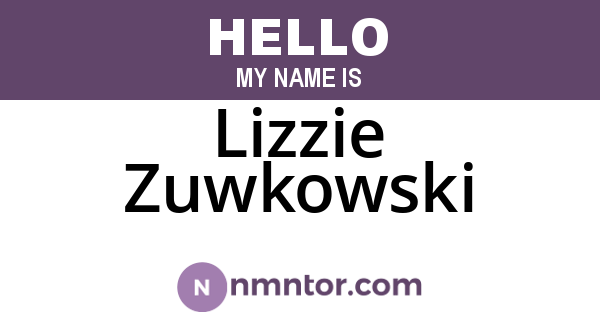 Lizzie Zuwkowski