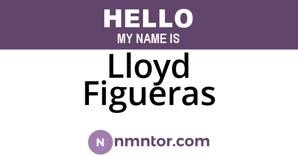 Lloyd Figueras