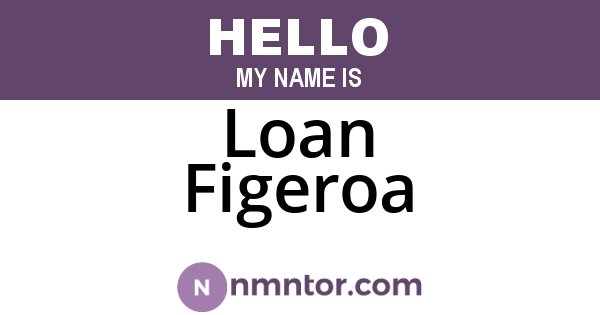Loan Figeroa