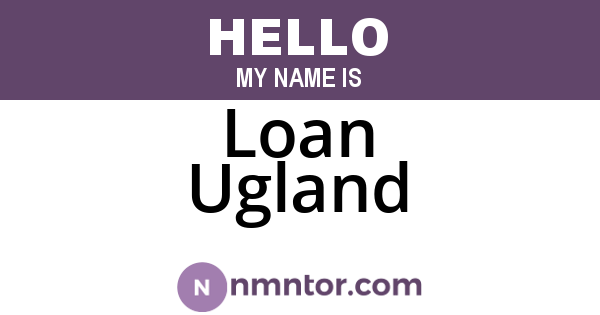 Loan Ugland