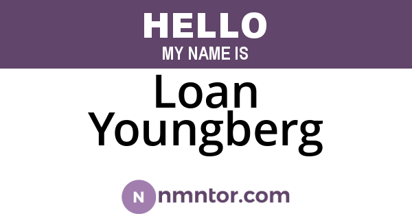 Loan Youngberg