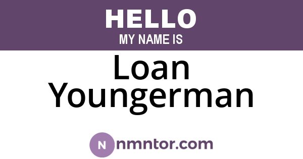 Loan Youngerman