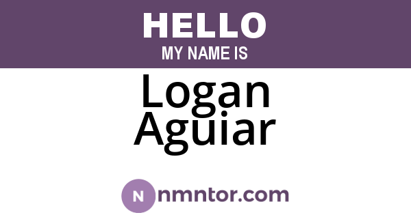 Logan Aguiar