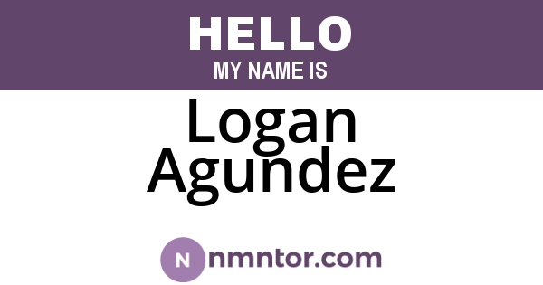Logan Agundez