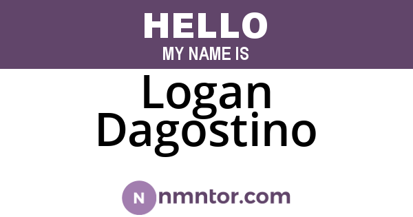 Logan Dagostino