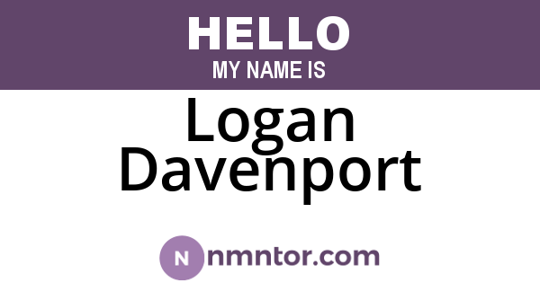 Logan Davenport