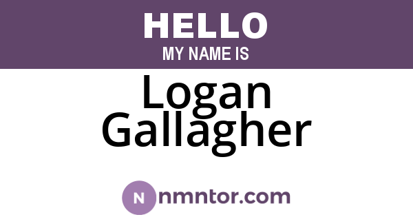 Logan Gallagher