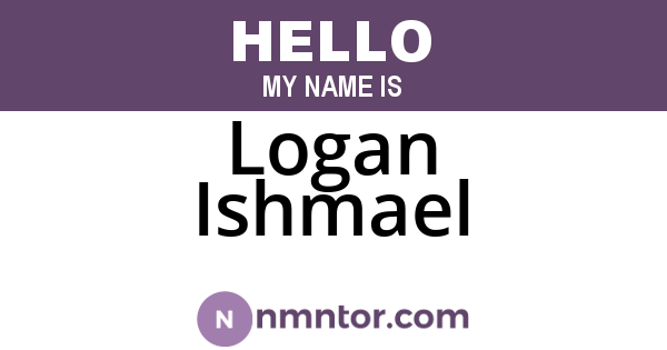 Logan Ishmael