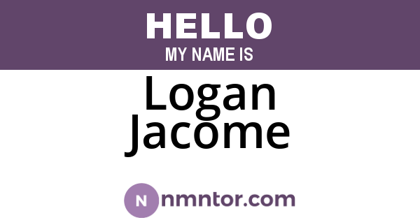 Logan Jacome