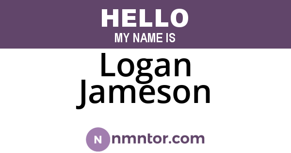 Logan Jameson