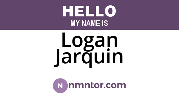 Logan Jarquin