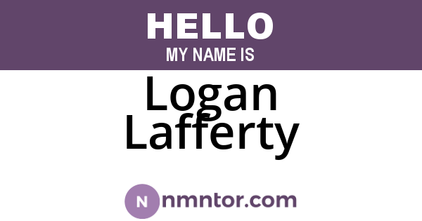 Logan Lafferty