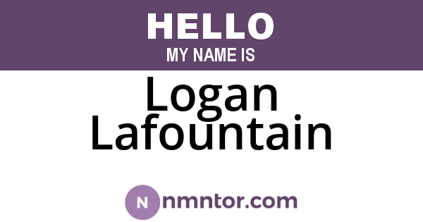 Logan Lafountain