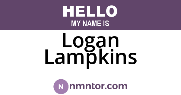 Logan Lampkins