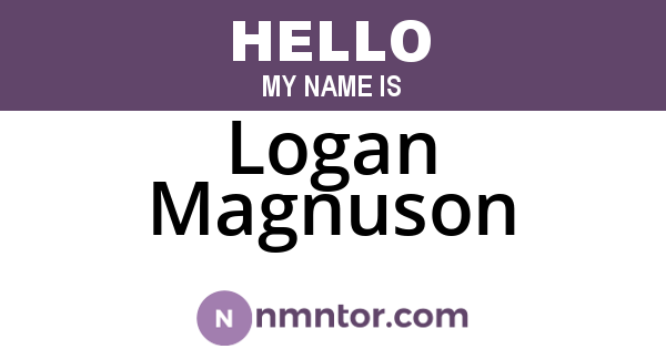 Logan Magnuson