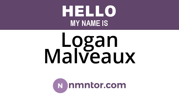 Logan Malveaux